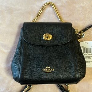 Coach convertible mini backpack